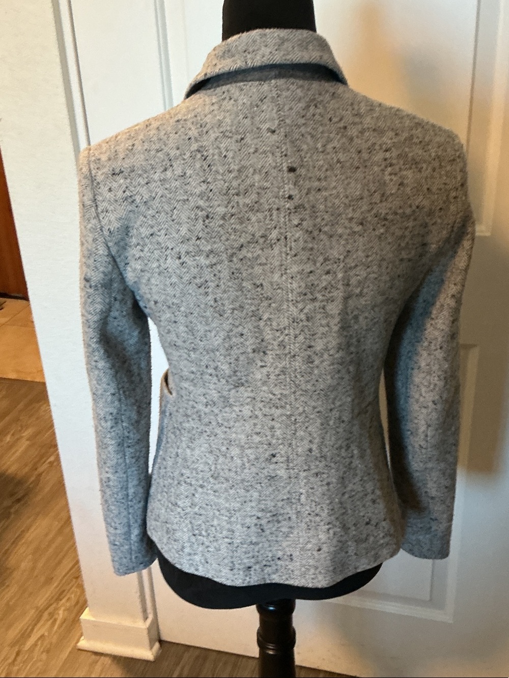 Theory Jonita KB Parkdale Open Front Gray Blazer 4 NWOT 🇺🇸🇺🇸🇺🇸 - Picture 3 of 9